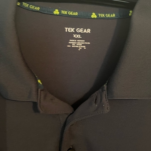 Men’s XXL Tek Gear Polo-Dark Gray - Picture 3 of 3